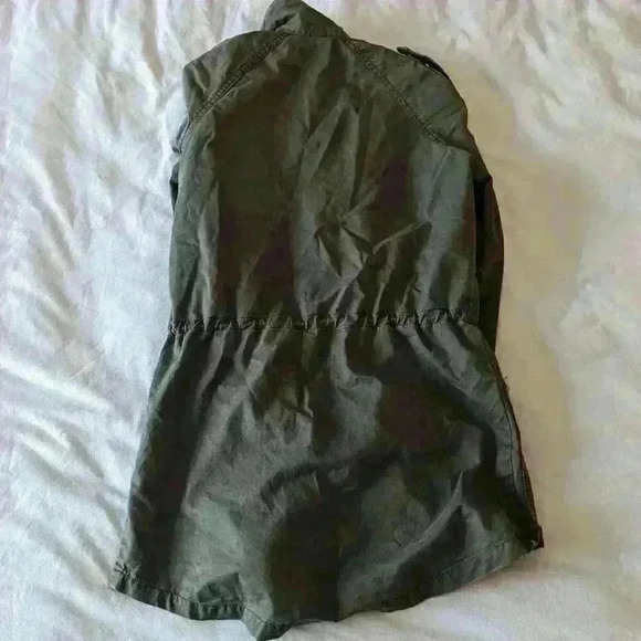 Dynamite  Casual, Jacket, Army green, adjustable waist, size XS - Picture 12 of 15